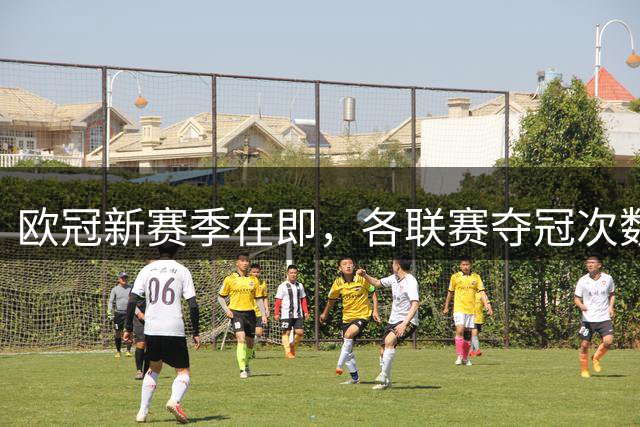 欧冠新赛季在即，各联赛夺冠次数盘点